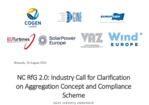 Read more about the article NC RfG 2.0: Industry Call for Clarification on Aggregation Concept and Compliance Scheme